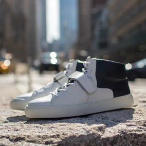 New in Box Italian calfskin leather sneaker - A.Posse NYC size 9